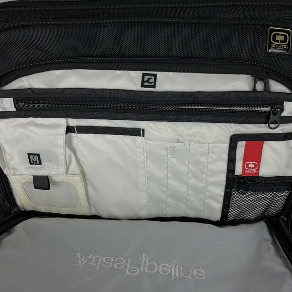 OGIO Briefcase Shoulder Messenger Laptop Computer Black Travel Bag - Picture 7 of 12